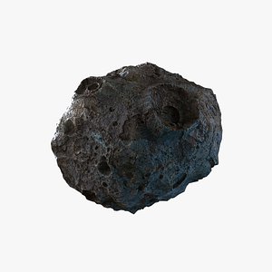 3D Realistic asteroid 1