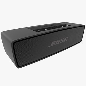 bose soundlink mini black 3d 3ds