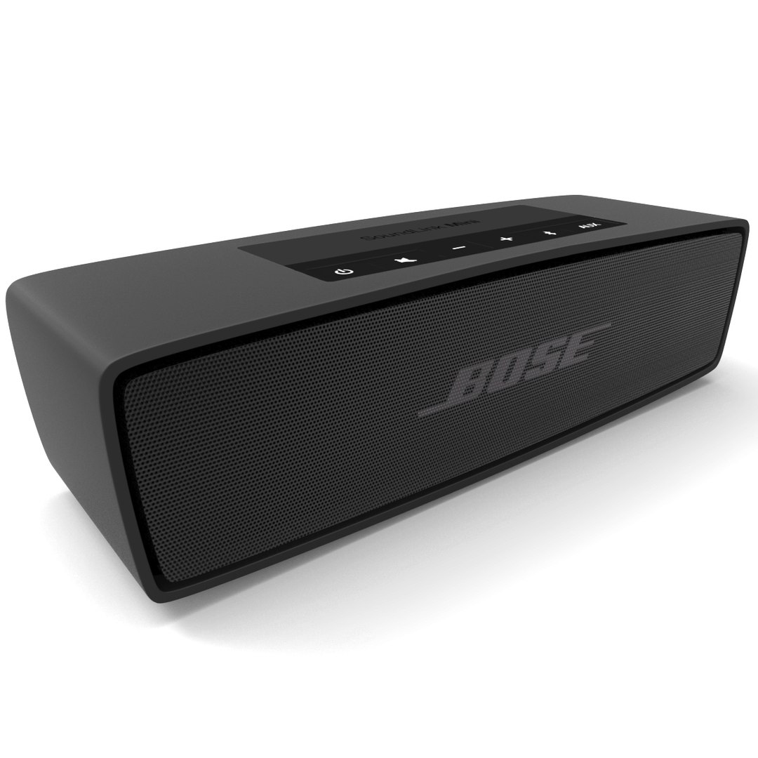 bose soundlink mini black 3d 3ds