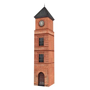 Low Poly Clock Tower