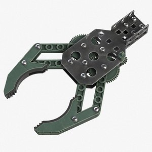 robot gripper 8 3D model
