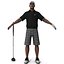 Golfer Rigged