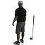 Golfer Rigged
