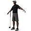 Golfer Rigged