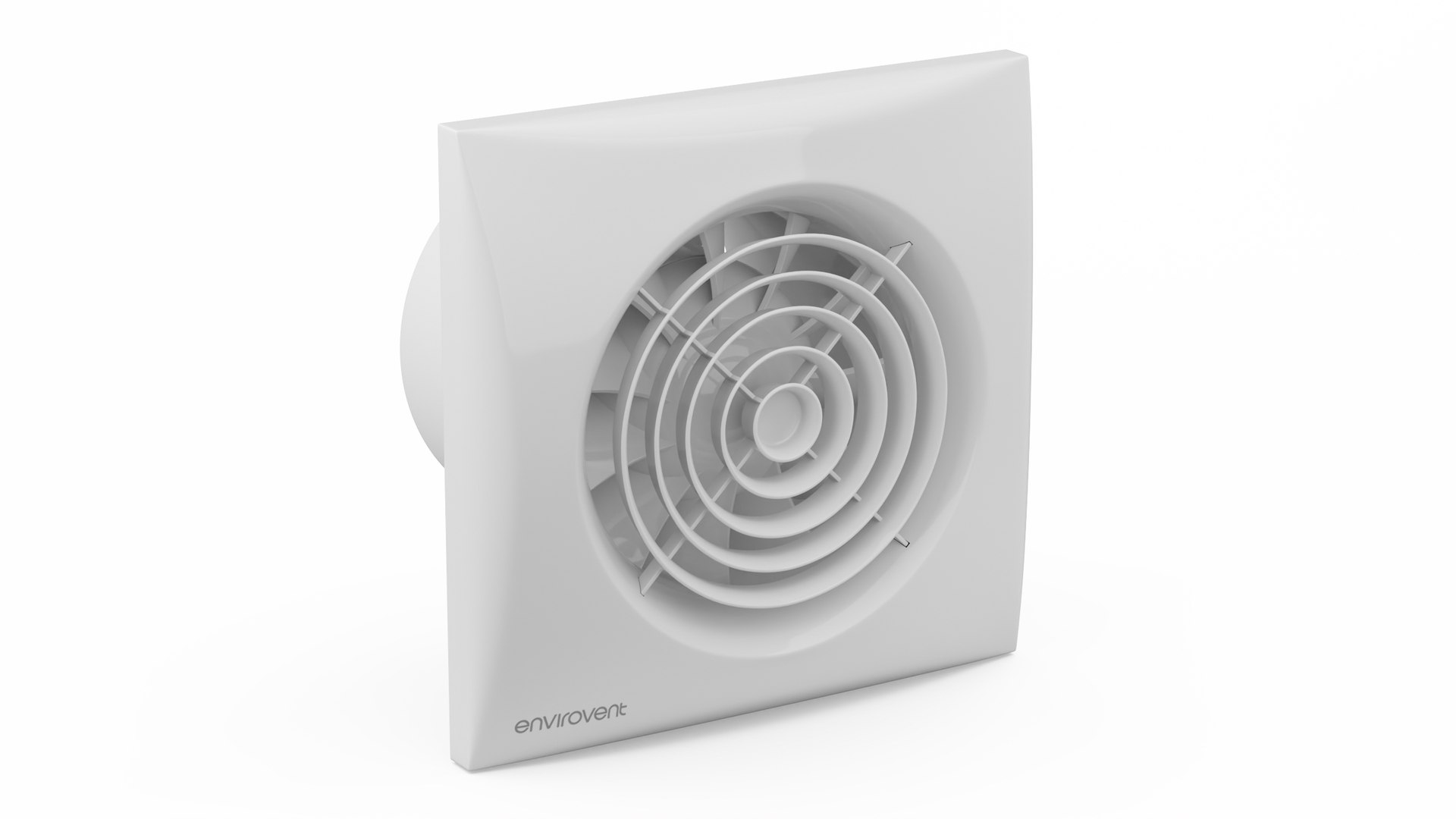 Bathroom Extractor Fan EnviroVent 3D model preview