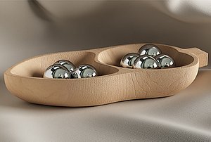 3d wood reflections