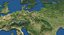Europe 3D Map
