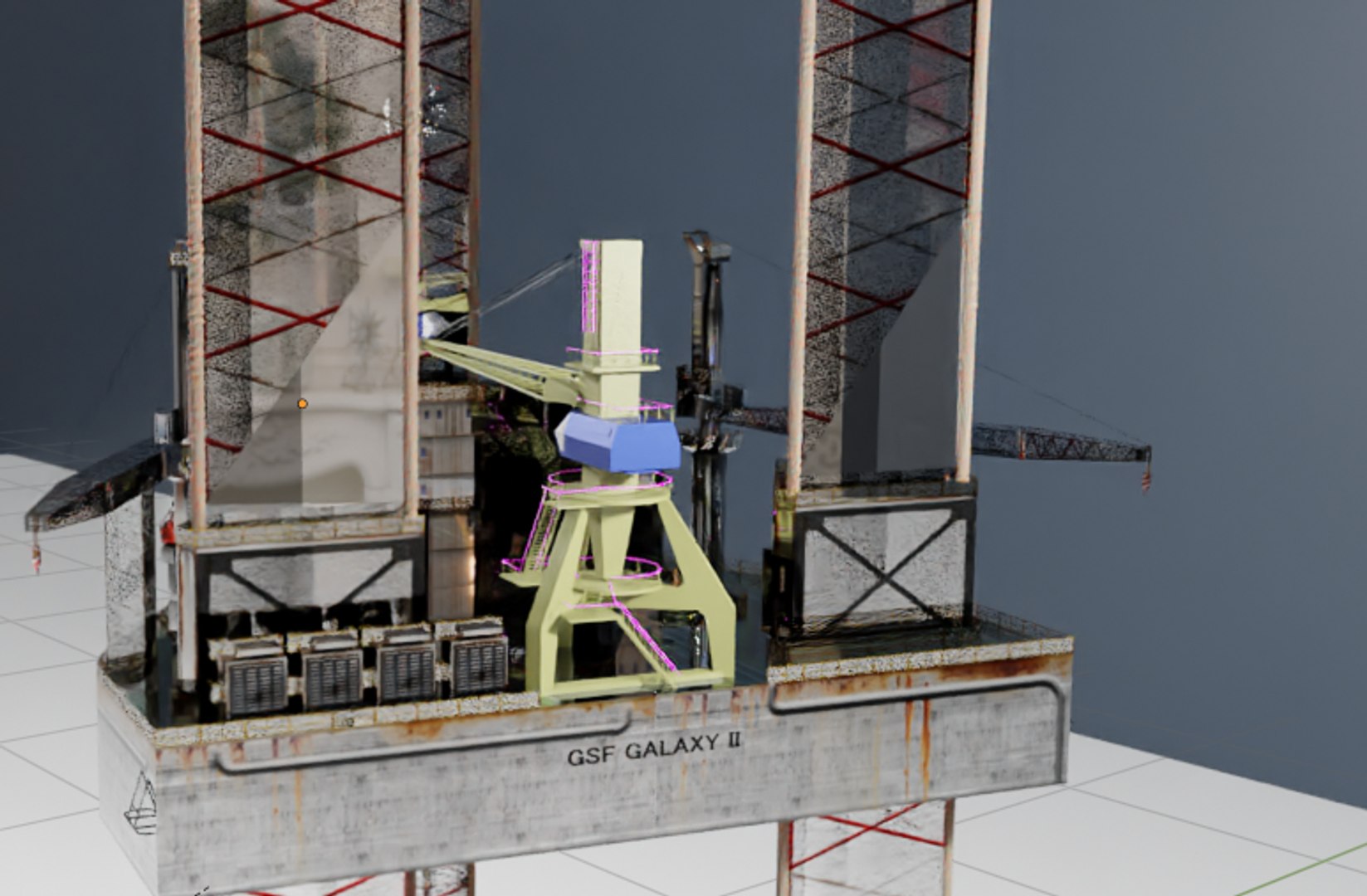 3D High-Quality Liftboat 3D Model - TurboSquid 2241813