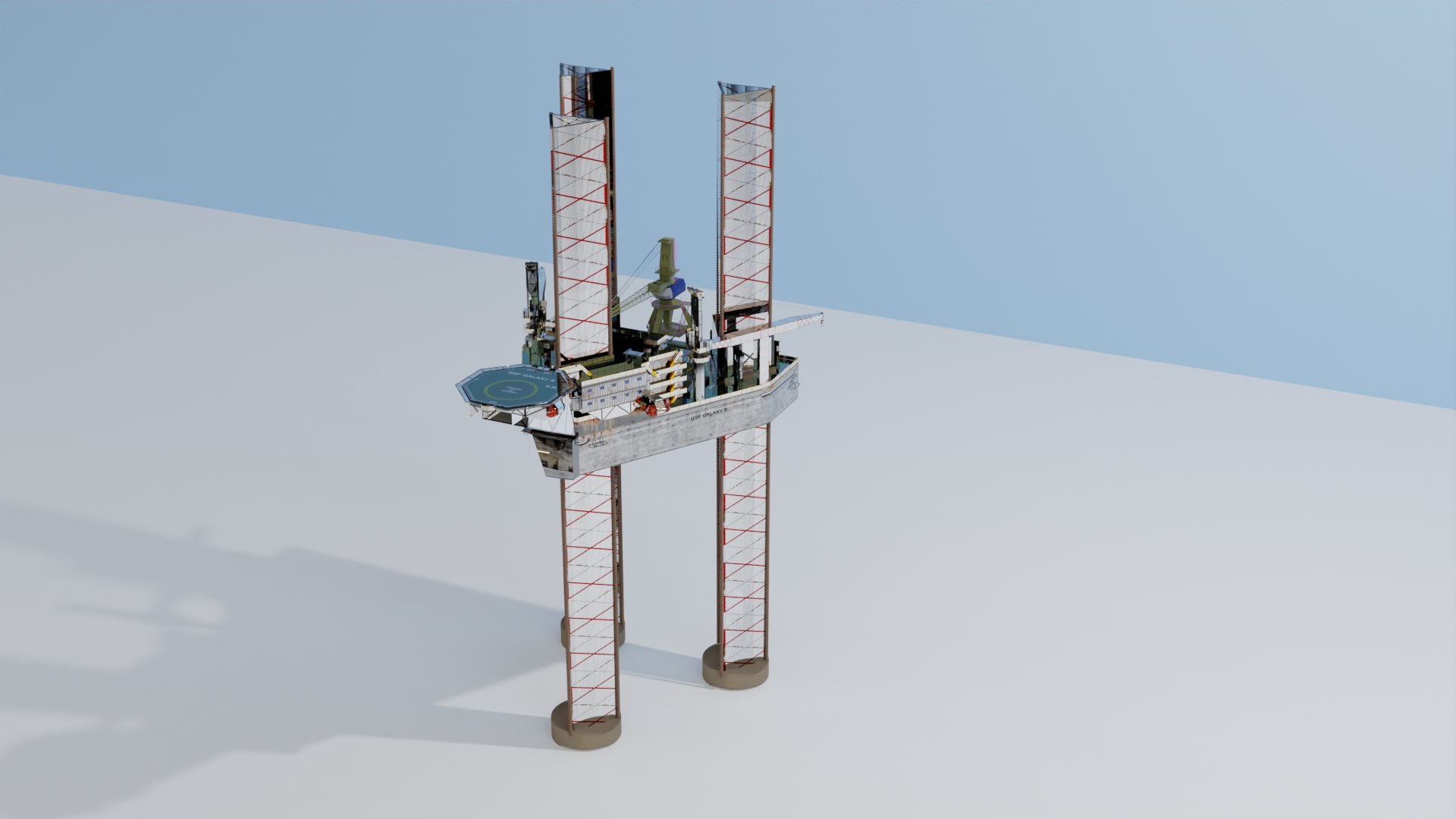 3D High-Quality Liftboat 3D Model - TurboSquid 2241813