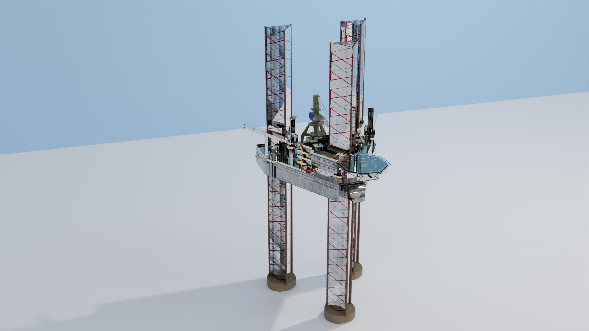 3D High-Quality Liftboat 3D Model - TurboSquid 2241813