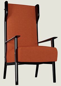 Corduroy armchair