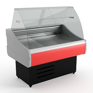 refrigerator showcase cryspi 3D model