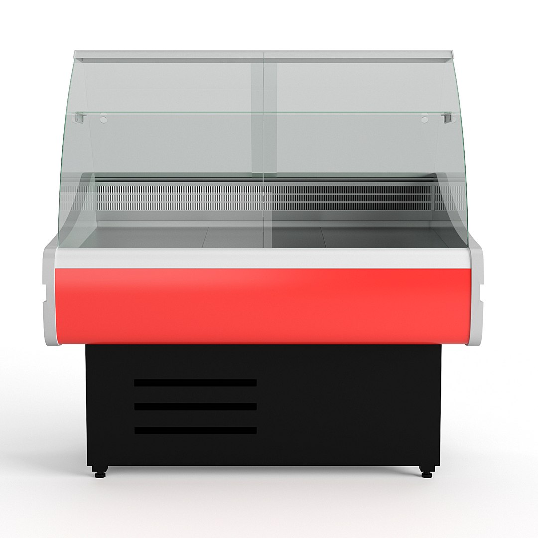 Refrigerator showcase cryspi 3D model - TurboSquid 1576156
