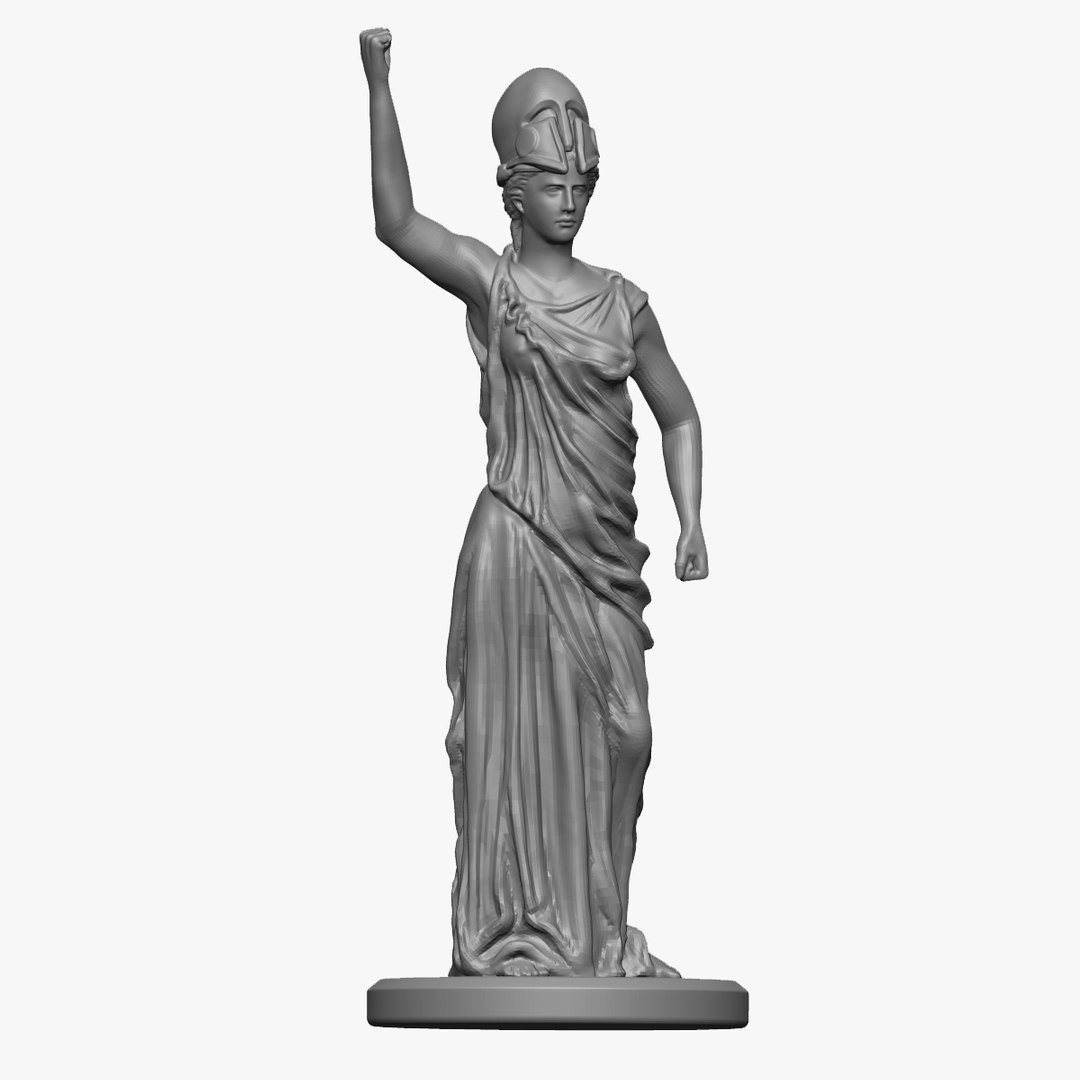 3D Athena statue 3D print model - TurboSquid 1717643