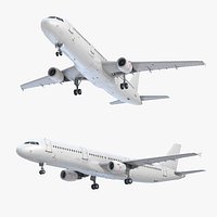 Airbus A321 Generic White