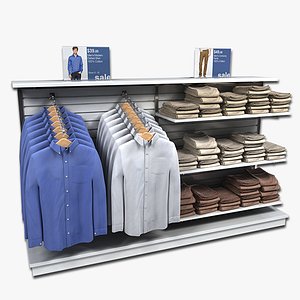 Mens Long Sleeved Shirt Display(1)