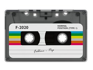 tape cassette 3D model