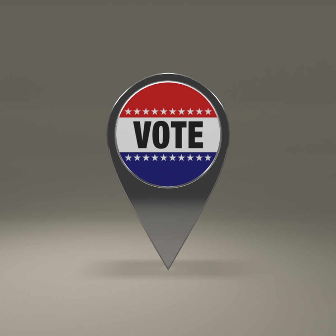 Free Vote Magnet 3d Model