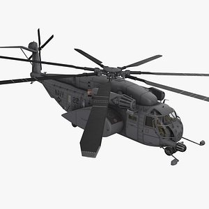 MH-53E Sea Dragon US Navy Basic Animation --259--