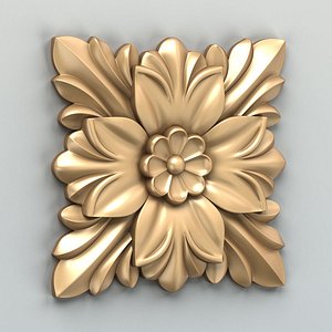 Square rosette 014