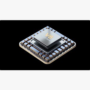 Battery chip model single component