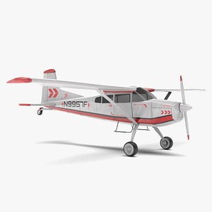 old plane 3D model