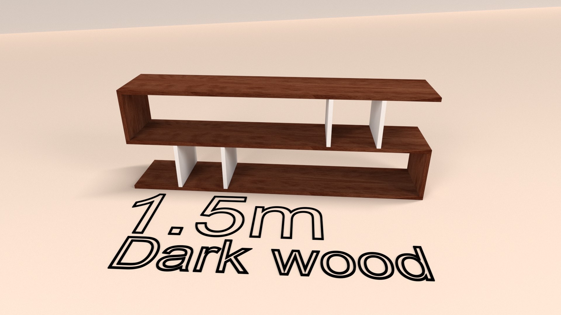 3D Simple Modern TV Unit - TurboSquid 1962351