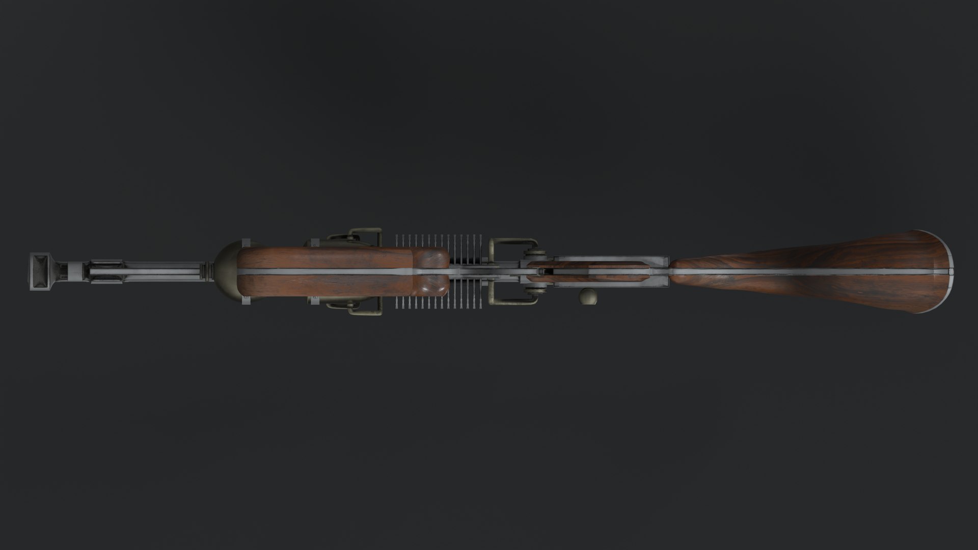 Steampunk Rifle 3D Model - TurboSquid 2355049