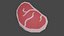 Food Pack Low Poly Game Ready Modele tekstur rozbrajają tylko 1K