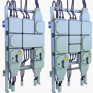 Electrical Cabinets Switchgears v13 3D