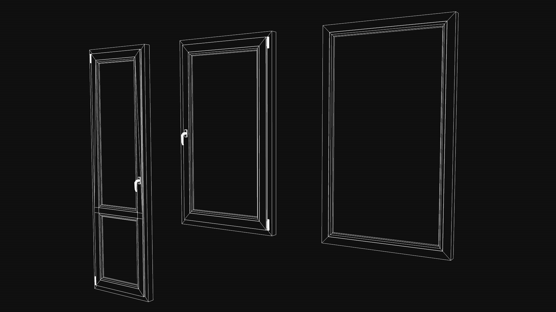 Free Door And Windows Model - TurboSquid 2416012