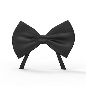 3d model bow tie