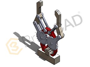 3D model Robot gripper