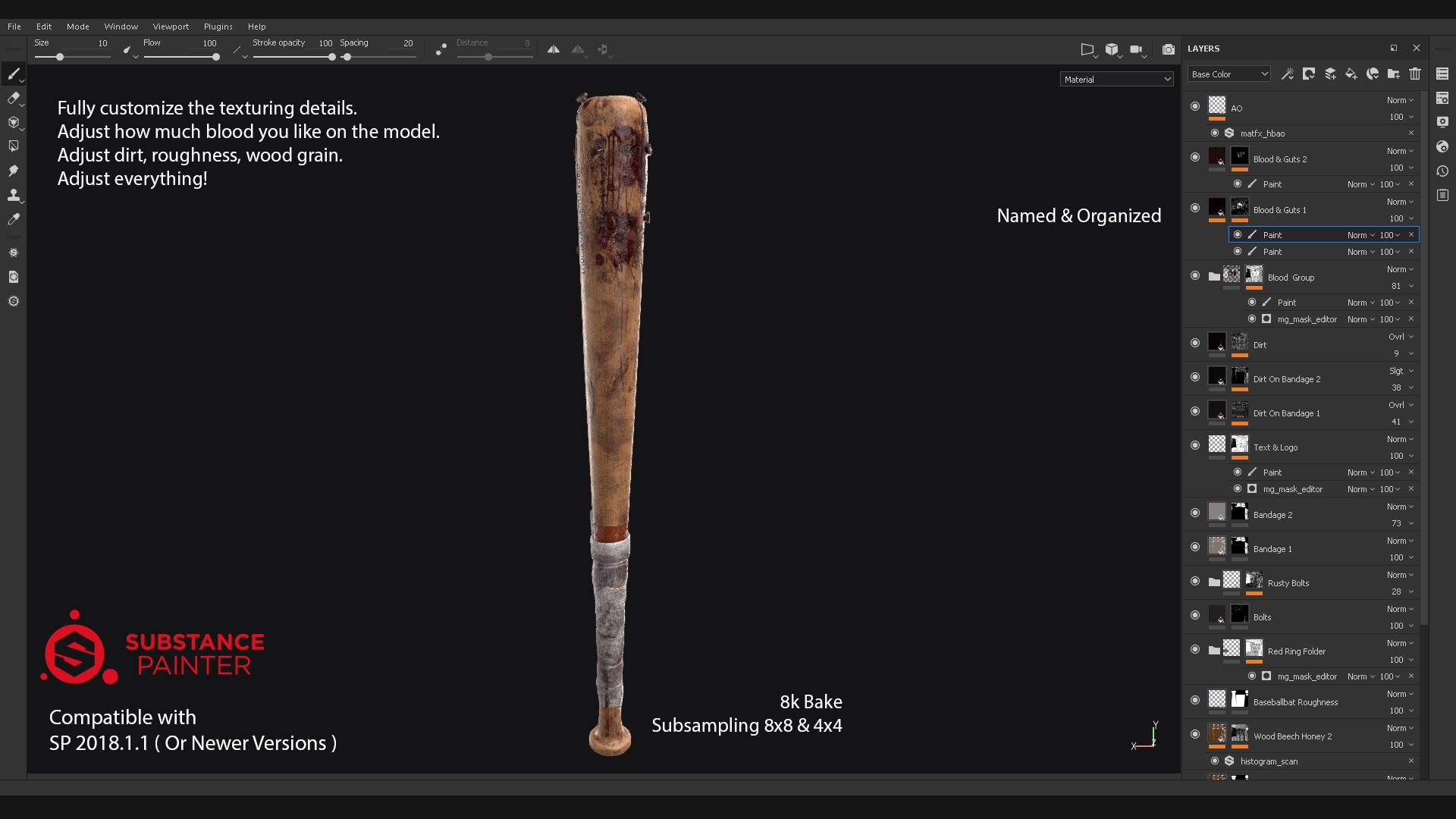 3D model survival baseball bat - https://p.turbosquid.com/ts-thumb/LY/F1kf7o/J6pWhl7q/sp/jpg/1527245591/1920x1080/fit_q87/7372cd69d42d5d10c7be728fa1e0501e01d6c902/sp.jpg