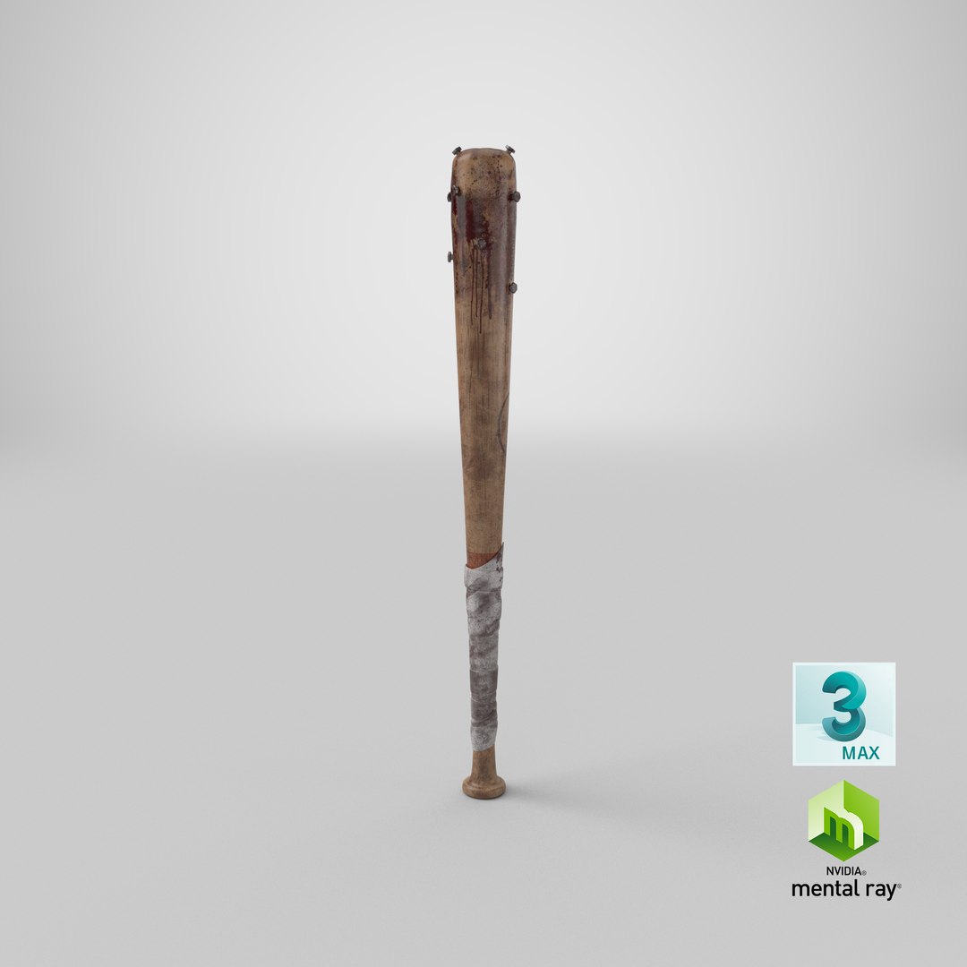 3D model survival baseball bat - https://p.turbosquid.com/ts-thumb/LY/F1kf7o/JKk7AmcZ/render.0001/png/1527232603/1920x1080/fit_q87/fb20c37820fc4f1c133029ad5b8021bcd6f9834d/render.0001.jpg