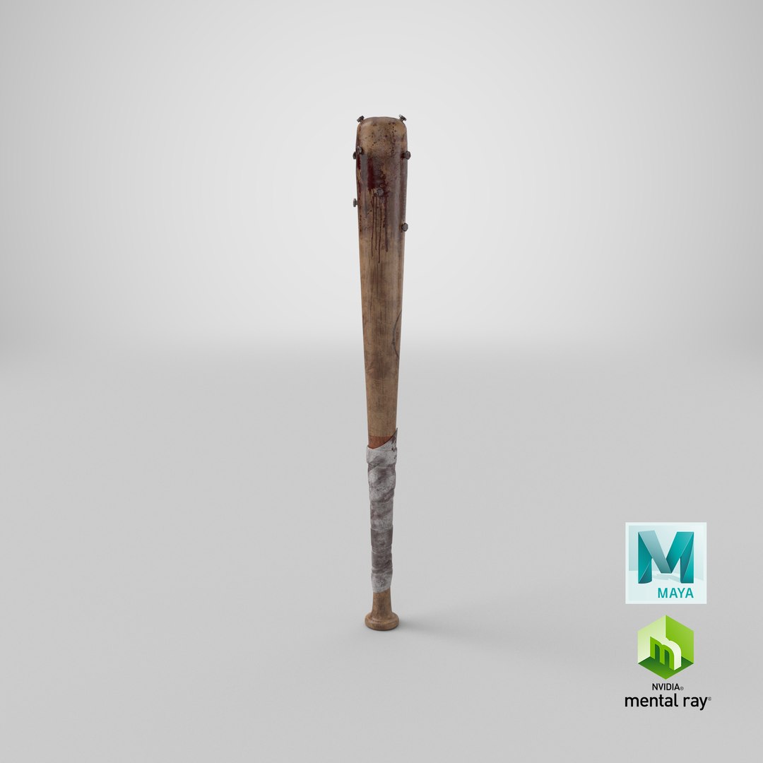 3D model survival baseball bat - https://p.turbosquid.com/ts-thumb/LY/F1kf7o/gJTrrP3D/render.0001/png/1527232594/1920x1080/fit_q87/d9a4243964ec2cf2f86cd76c1c5fa22b865b7cf4/render.0001.jpg