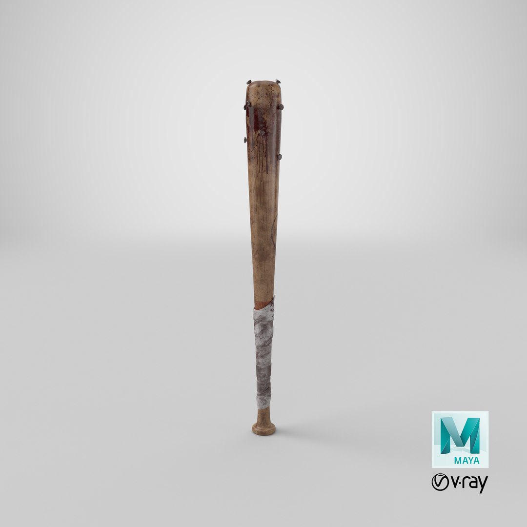 3D model survival baseball bat - https://p.turbosquid.com/ts-thumb/LY/F1kf7o/ywaq9SWH/render.0001/png/1527232590/1920x1080/fit_q87/29d31b3869986b6a6f1e6f670769f3bf90f82143/render.0001.jpg
