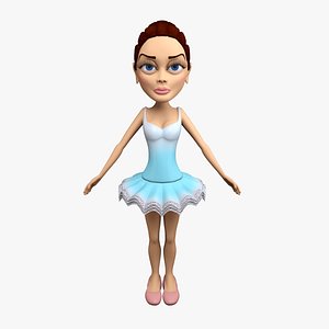 Cartoon Ballerina