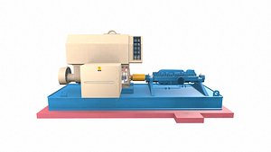 3D Boiler Feed Pump Model model