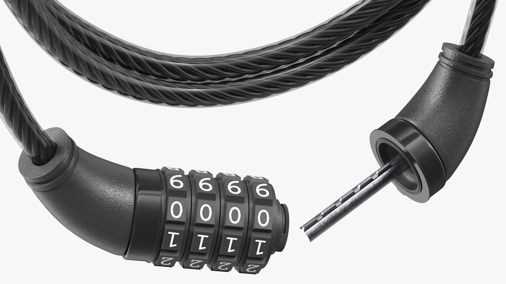 master lock cable combo lock