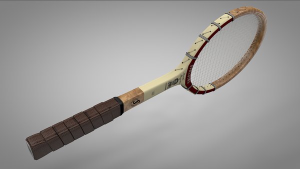 RAQUETTE DE TENNIS en bois vintage Spalding "Pancho Gonzales" signature
