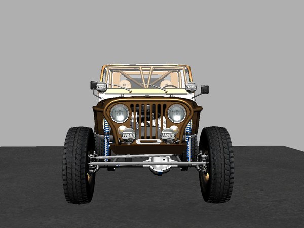 3d jeep cj 7 crawler