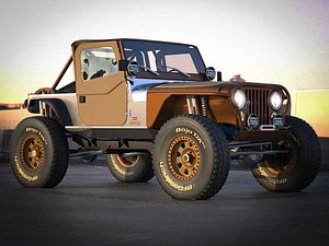 3d jeep cj 7 crawler