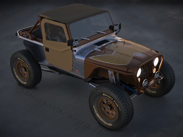 3d jeep cj 7 crawler