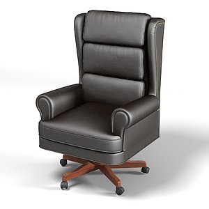 president boss office armchair chair wing