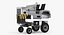 3d diesel aircraft tow tractor model