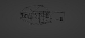 Ruined Building 3D