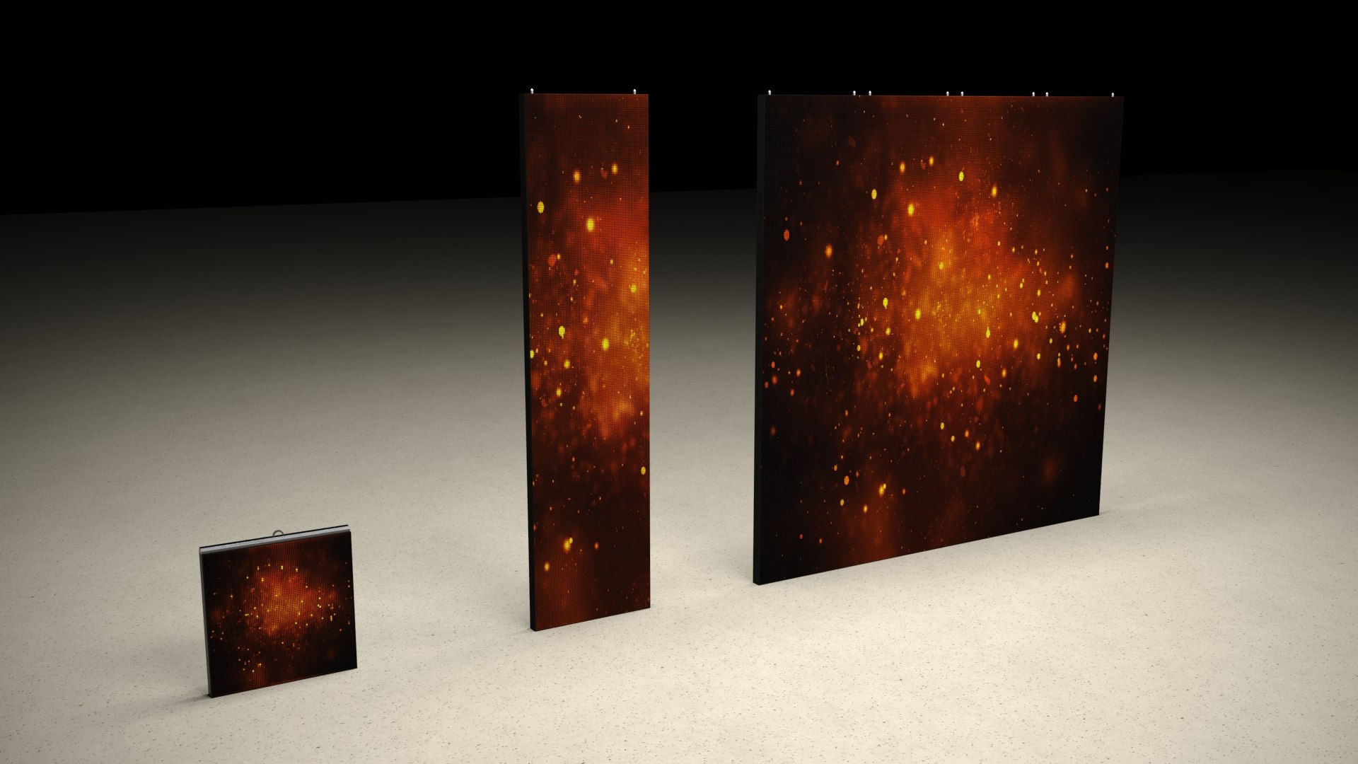 Led Screen Panel 3D - TurboSquid 2031351