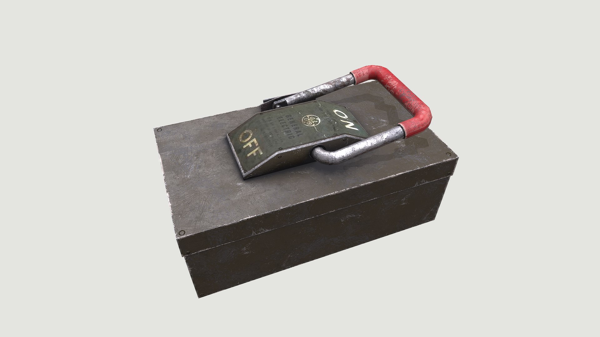 Industrial Power On - Off Switch 3D Model - TurboSquid 1748620