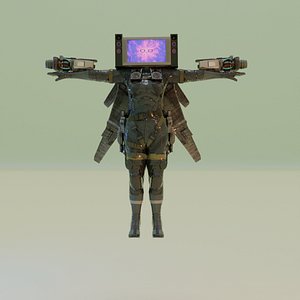 3D athena skibidi wars